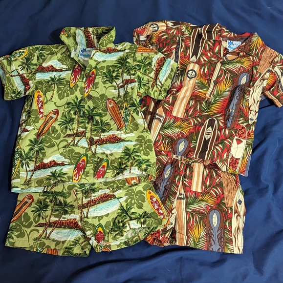 Boys Summer Sets Made in Hawaii Size 5Y - Picture 1 of 4
